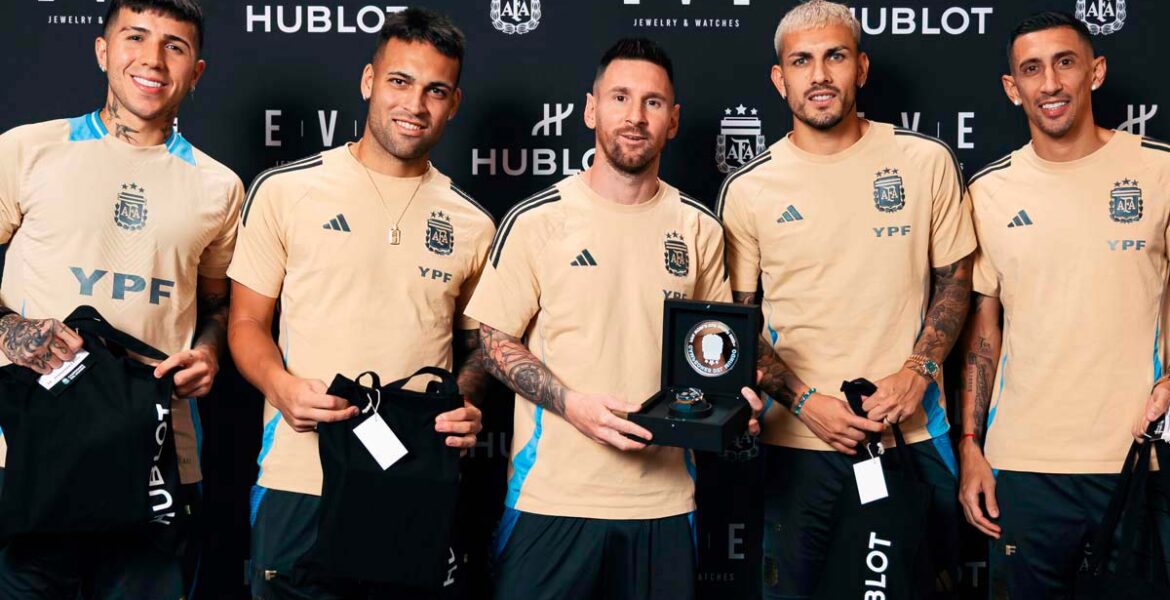Hublot loves football